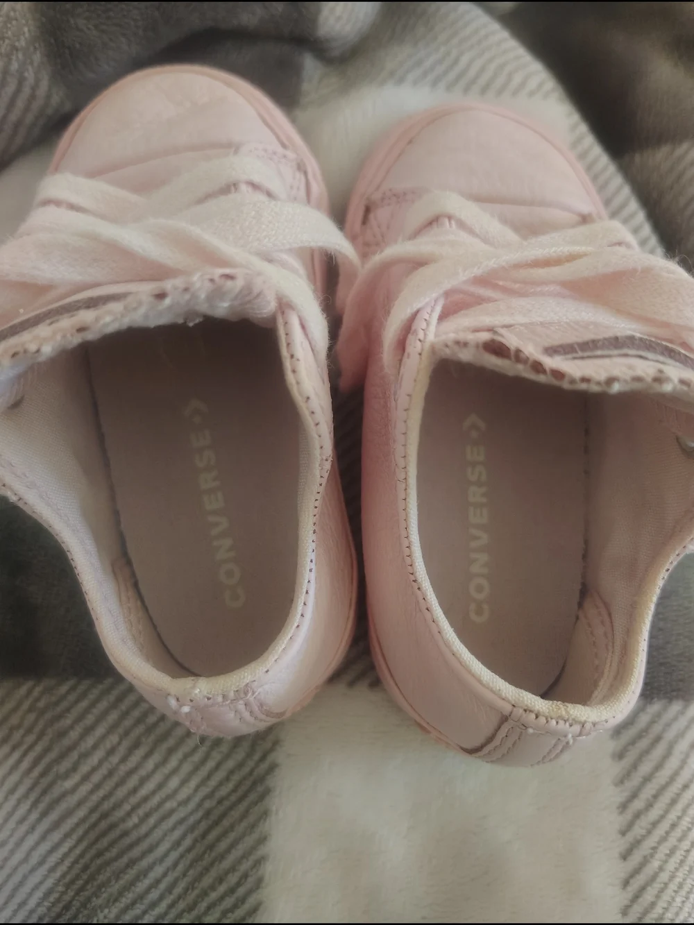 Kids Pink Leather Sneakers – Casual Everyday Shoes